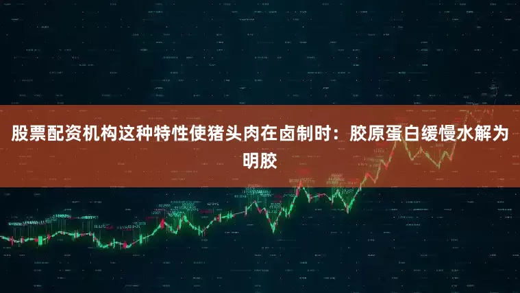 股票配资机构这种特性使猪头肉在卤制时：胶原蛋白缓慢水解为明胶